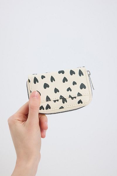 DeFacto Women's Heart Pattern Coin Purse C7542Axns