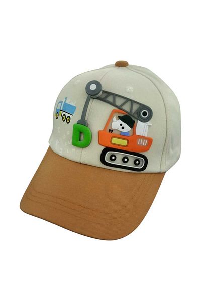 Aware Time 4-8 Years Old Boy's Summer Hat with Velcro Back Figure