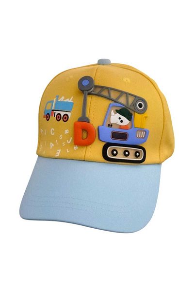 Aware Time 4-8 Years Old Boy's Summer Hat with Velcro Back Figure