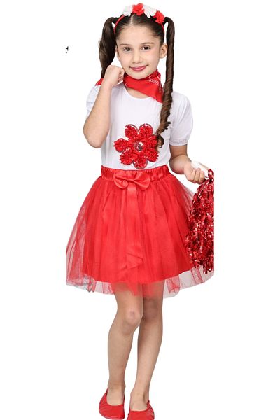 Nisu Tasarım Daisy Combed Cotton Plain Bow Lined Ethical 23 April Event Set
