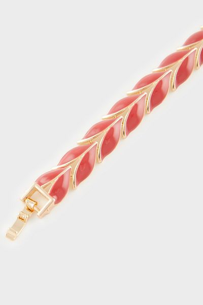 DeFacto Women's Red Patterned Gold Bracelet E4046Axns