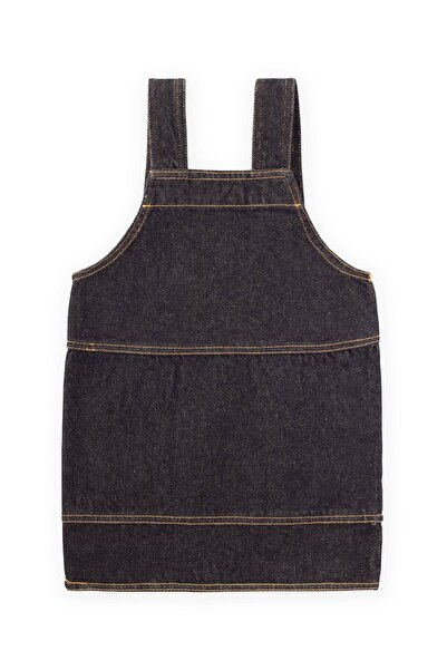 Cigit Μαύρο τζιν Gilet 2-7 ετών - Πλαϊνή τσέπη