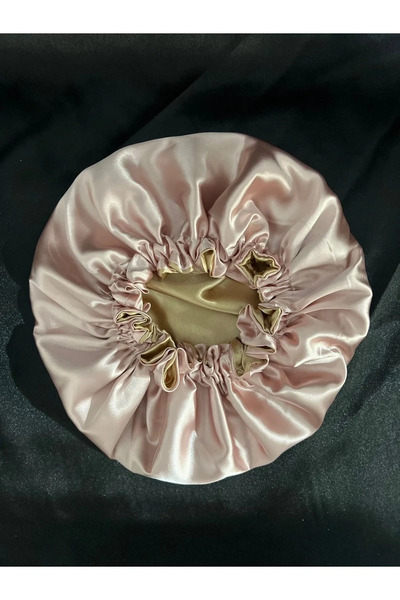 DUDAKTAN KALBE Çift Taraflı Saten Saç Bakım Ve Uyku Bonesi