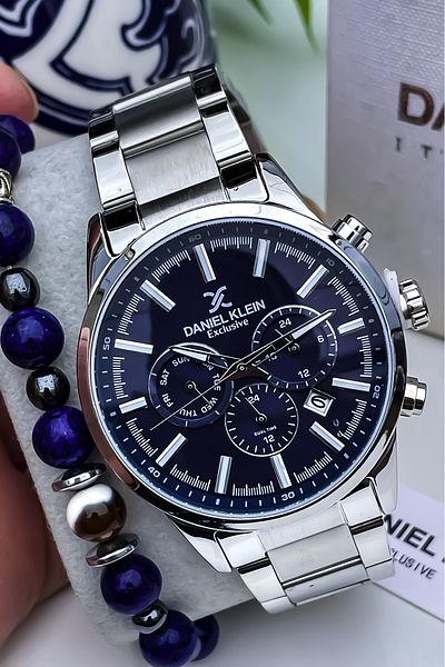 Daniel Klein Brand All Functions Active Waterproof Night Gorzy Men's Wristwatch Bracelet