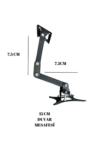 TECHCG Elton Televizyon 66-94 Ekran 26 Inç- 37 Inç Lcd Plazma Monitör Tv HAREKETLİ Duvar Askı Aparatı