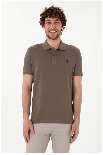 U.S. Polo Assn. Ανδρικό μπλουζάκι με γιακά πόλο των ΗΠΑ