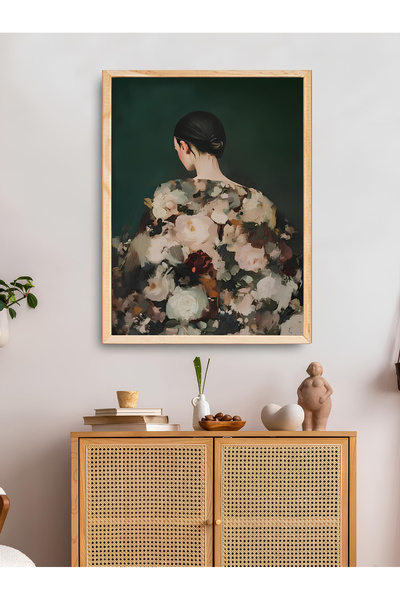 woodhomeworks Tek Bohem Salon Ofis Dekor Tablo Ttk