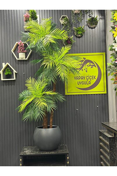 İremÇiçekçilik Yapay Çiçek Uygula Yapay Ağaç 150 Cm 3 Gövdeli