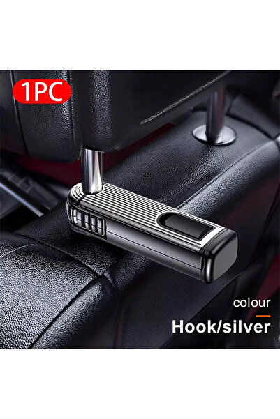 Choice Silver 1pc BLALION 2 in 1 Car Headrest Hook Phone Car Holder Hanger Po...