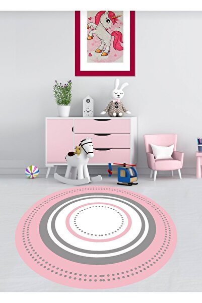 Ardizayn Soft Pembe - Makinede Yıkanabilir, İnce, Pamuk Dokuma Tabanlı, Kız Ç...