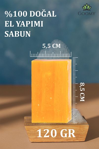 GOOMY Premium Handmade 100% Natural and Organic Honey Soap 120Gr