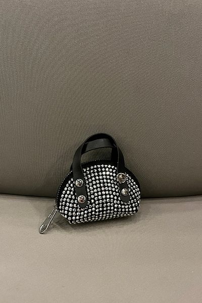 Sorime Mini Crossbody Bag with Stones