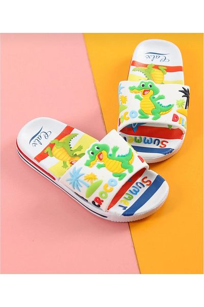 Calx Papuci cu crocodil pentru băiat