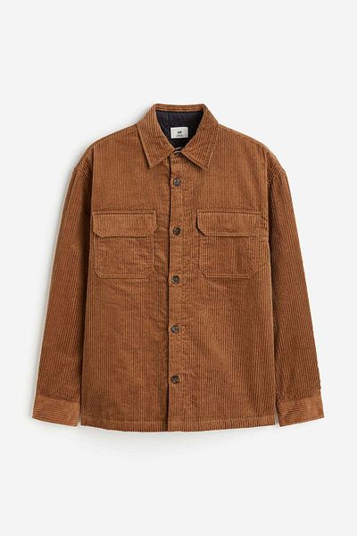 H&M Loose Fit Corduroy shacket