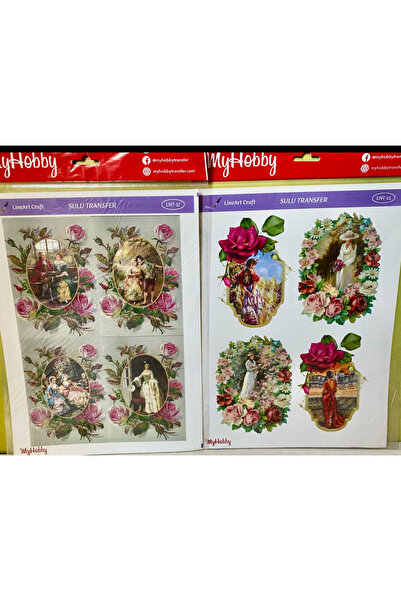Kumsal Hobi Sanat Sulu Transfer 2li Set-1
