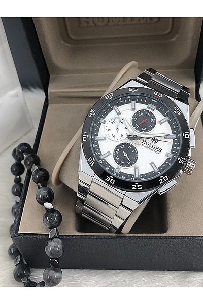 Homies Homies Men's Wristwatch Natural Stone Bracelet with Gift Hms- 202505646