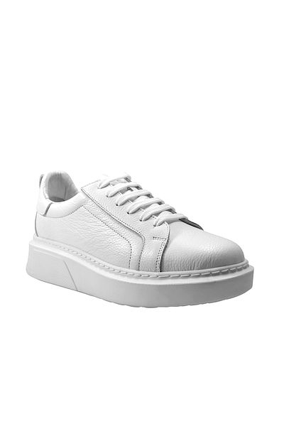 Onlo Ayakkabı Onlo Shoes 202.M01 Γνήσιο δέρμα Μαύρη Χοντρή Σόλα Casual Ανδρικά Παπούτσια