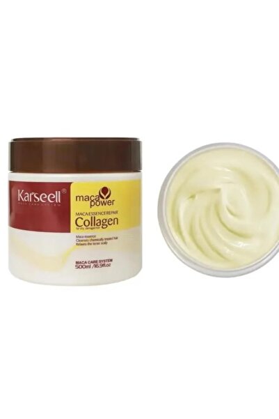 Karseell ماسك كارسيل لعلاج الشعر بالكولاجين للشعر الجاف والتالف - 500 مل
