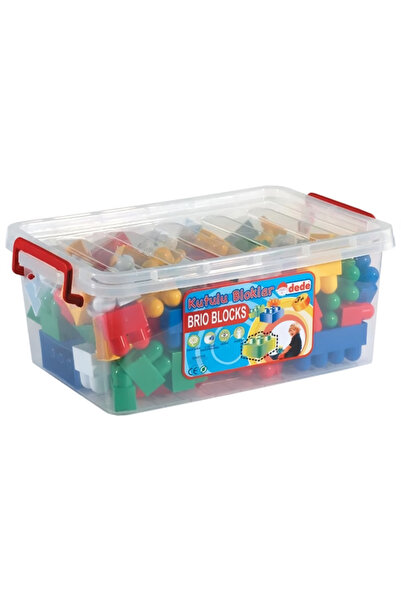 DEDE Oyuncak Kutulu Bloklar No 1 58 Parça 1325