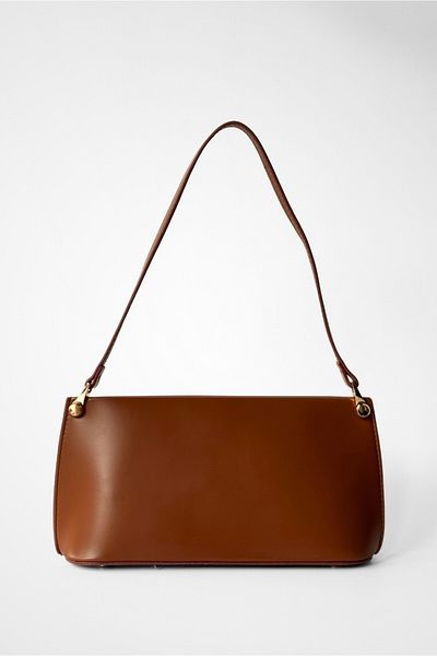 Yuka Atelier Geantă de umăr Goa Minimal cu detaliu de accesoriu