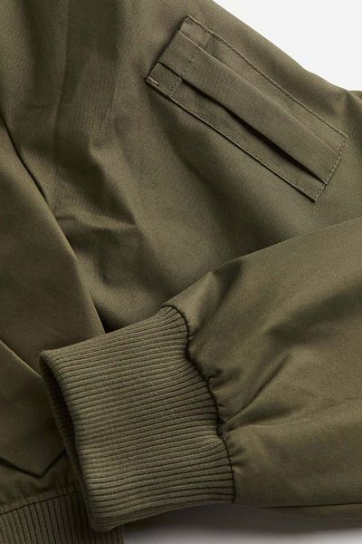 H&M Shoulder-pad bomber jacket