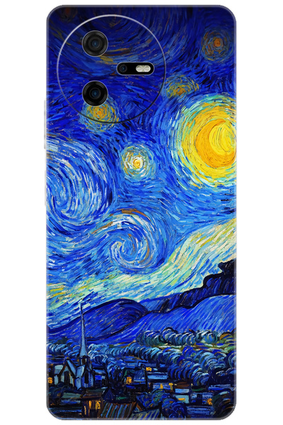 CASPER Via A40 Uyumlu Kılıf Desen Baskılı Silikon Starry Night Yıldızlı Gece STK:757 CP-5hpDqxu