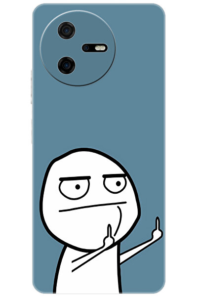 CASPER Via A40 Uyumlu Kılıf Desen Baskılı Silikon Cute STK:1011 CP-LYiB40A