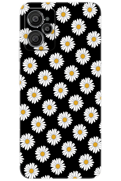 CASPER Via X30 / X30 PLUS Kılıf Desen Baskılı Silikon Papatya Serisi STK:634 CP-AHcNBti