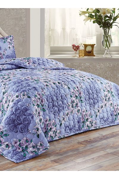 Generic Compressed Comforter Set Twin Size Tow color, 4 Pieces, Single Size 160x210cm