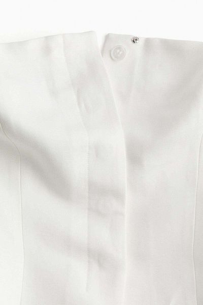 H&M Linen-blend bandeau top