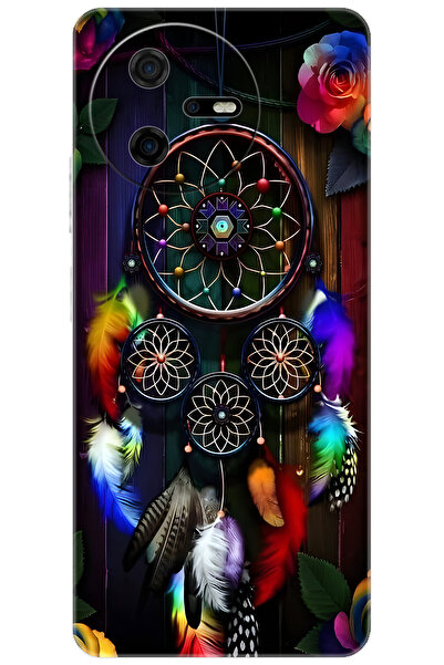 CASPER Via A40   Kılıf Desen Baskılı Silikon Düş Kapanı STK:704 CP-Y73mGH4