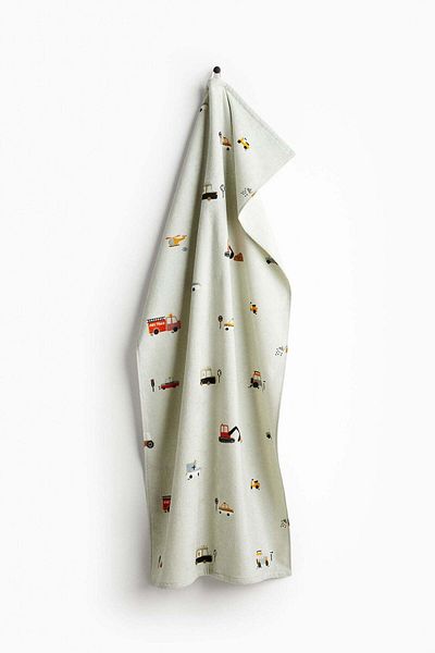 H&M Patterned bath towel