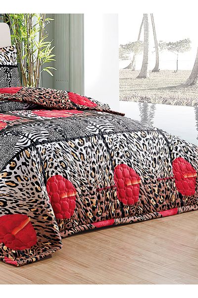 Generic Compressed Comforter Set Twin Size Tow color, 4 Pieces, Single Size 160x210cm