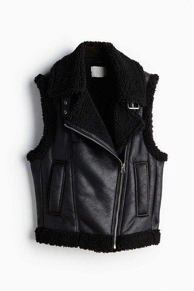 H&M Teddy-lined Gilet