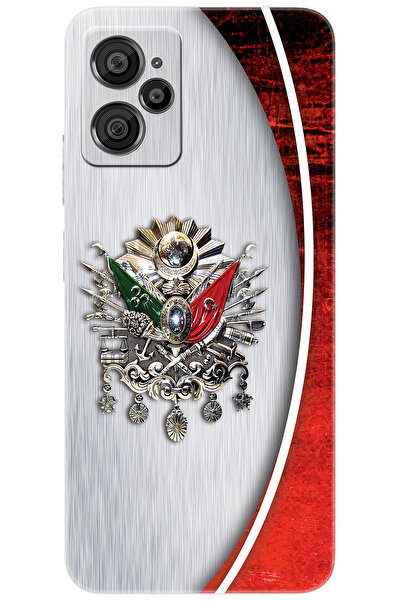 CASPER Via X30 / X30 PLUS Uyumlu Kılıf Desen Baskılı Silikon Osmanlı Tuğra Ta...