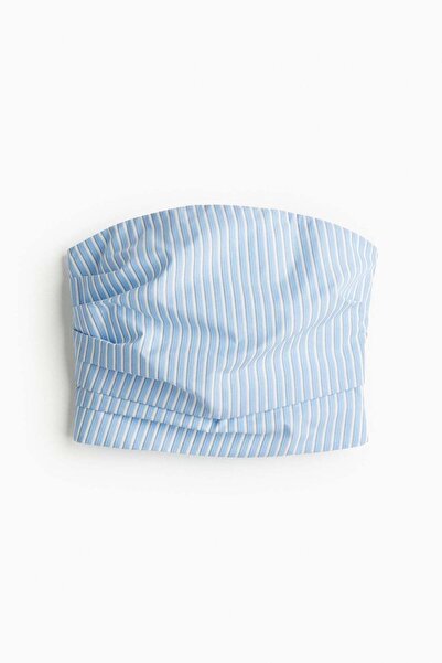 H&M Pleat-detail bandeau top