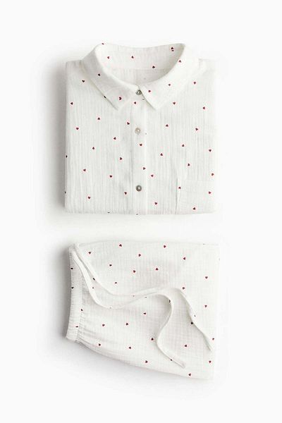H&M Pyjama shirt and shorts