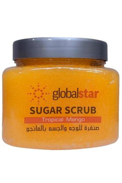 Globalstar Global Star Mango Sugar Scrub for Face and Body - 600g
