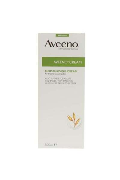 AVEENO Moisturizing Cream for Dry and Sensitive Skin, 300 ml