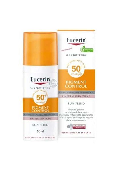 Eucerin Lightening Fluid Sunscreen SPF 50+, 50 ml