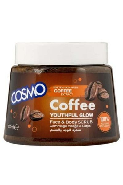 Cosmo Coffee Face & Body Scrub, 500ml