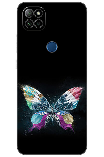 CASPER Via E30 / E30 PLUS Uyumlu Kılıf Desen Baskılı Silikon Kelebek Resim STK:548 CP-6LIy4Hb