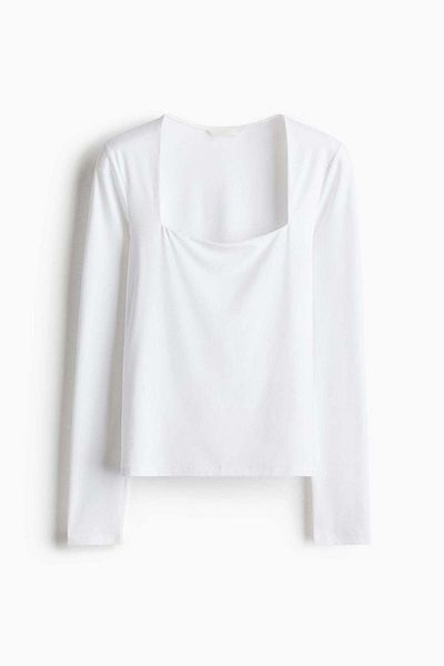 H&M Long-sleeved jersey top