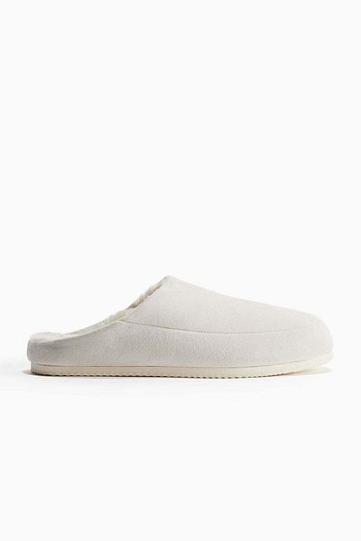 H&M Teddy-lined slippers