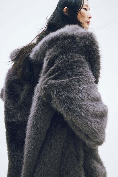H&M Fluffy coat