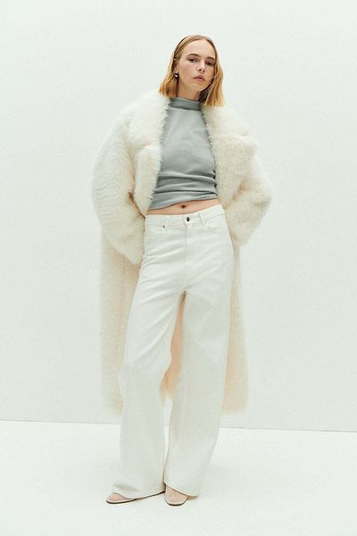 H&M Glittery turtleneck vest top
