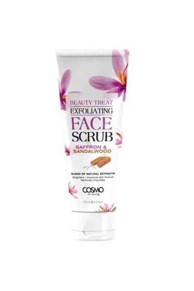 Cosmo Saffron &amp; Sandalwood Facial Scrub - 170ml