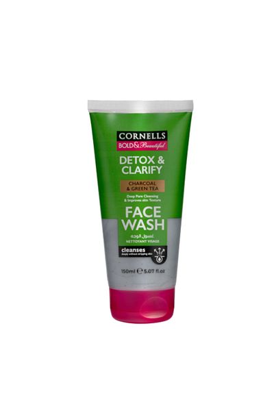 Cornells Charcoal & Green Tea Facial Wash - 150ml