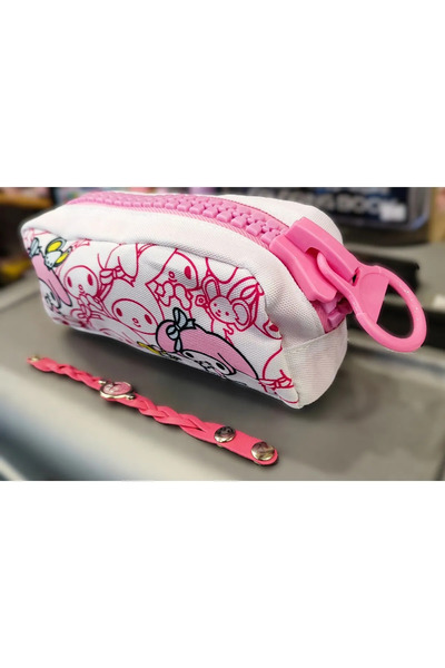 ada çanta kırtasiye Trusa pentru creion pentru copii cu fermoar mare, cu figurină Melody și brățară cadou „Show Us The Way”