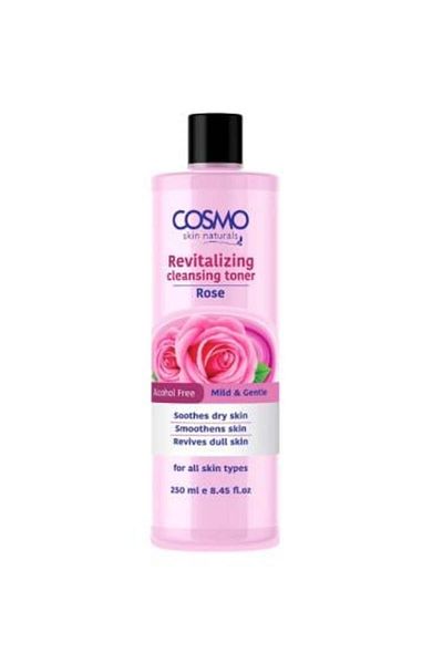 Cosmo - Skin Cleansing and Whitening Toner with Rose, 250 ml